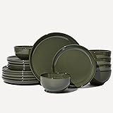 Pokini 18 Piece Dinnerware Set for 6, Reactive