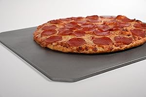 Baking Oven Steel 14" x 22" x 3/8'' Thick with Square Corners| Rounded Edge | Sandblasted | Made in Canada