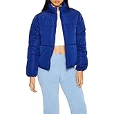 Forever 21 womens Quilted Zip-up Puffer Jacket