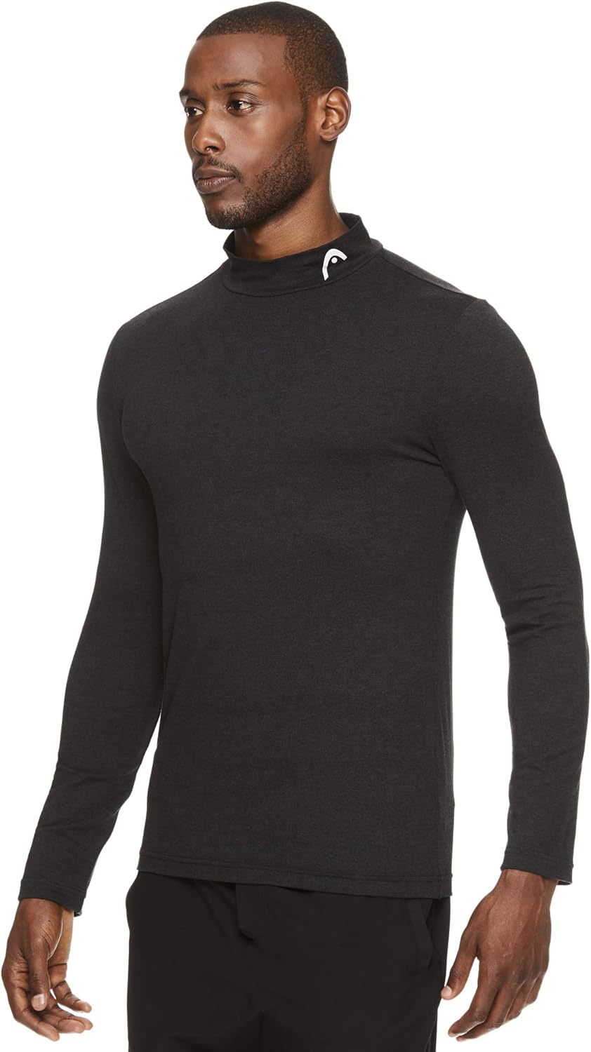 HEAD Men's L/s Training Mock: Clothing