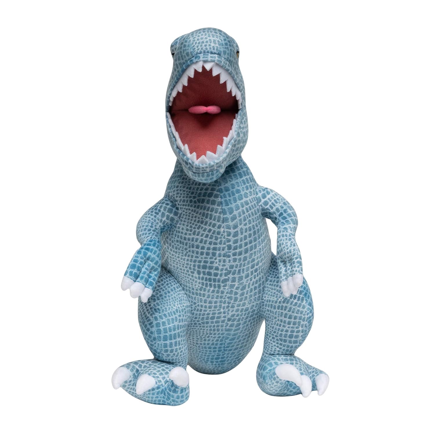 blue dinosaur stuffed animal from jurassic world