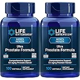 Life Extension Ultra Prostate Formula, 100 Softgels (Pack of 2) - Natural Supplement for Men