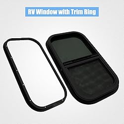 Vertical RV Window Compatible with Teardrop