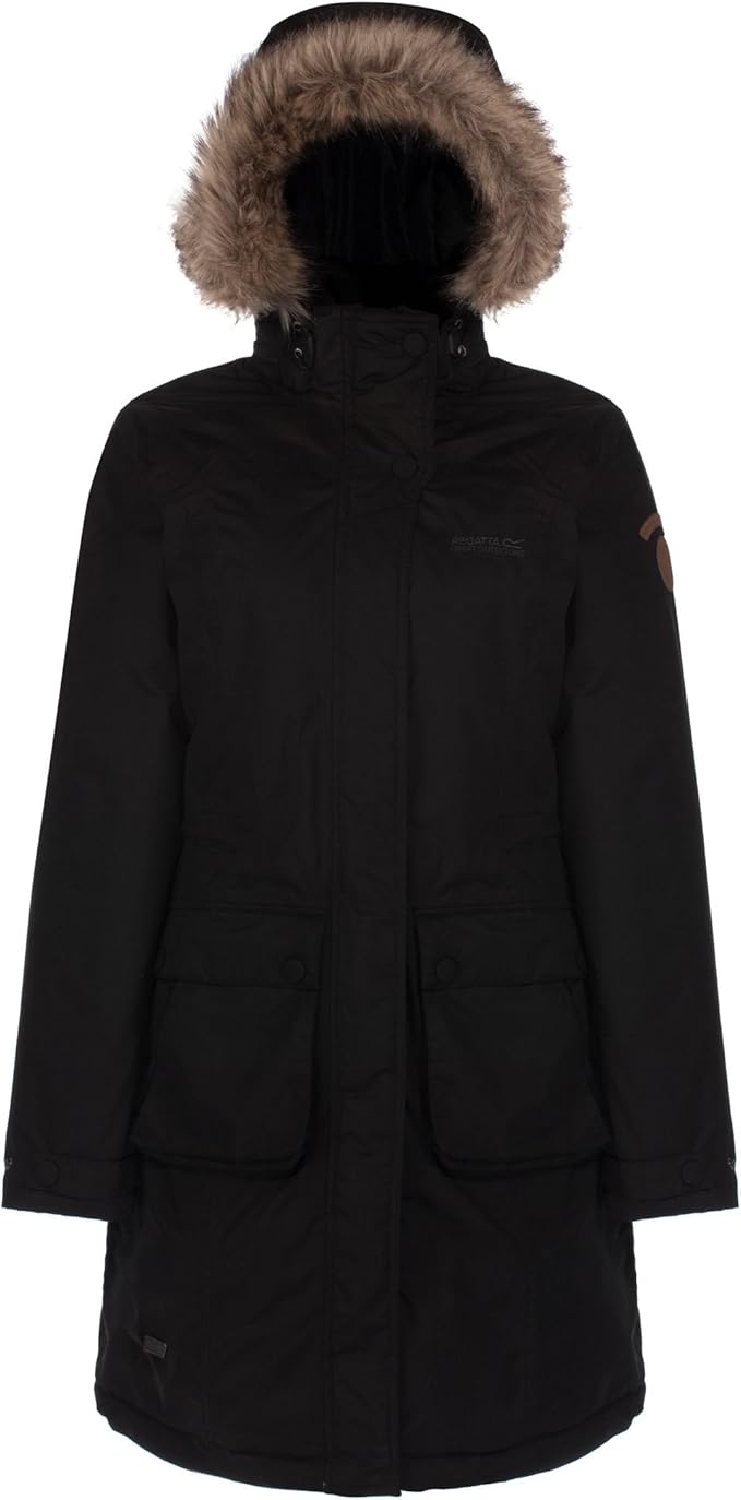 Regatta Women's Coat black black UK 18 Amazon.co.uk Clothing