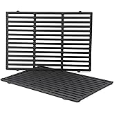 Stanbroil Cast Iron Cooking Grate for Weber Genesis II 300 Series, 2 Pack | Heavy-Duty, Rust-Resistant, Fits Genesis II &amp; II LX 300 Series, Even Heating, Replacement for 66095
