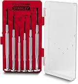 STANLEY Precision Screwdriver Set 6 Pieces Hex Handle Revolving Head 1-66-039 view 5