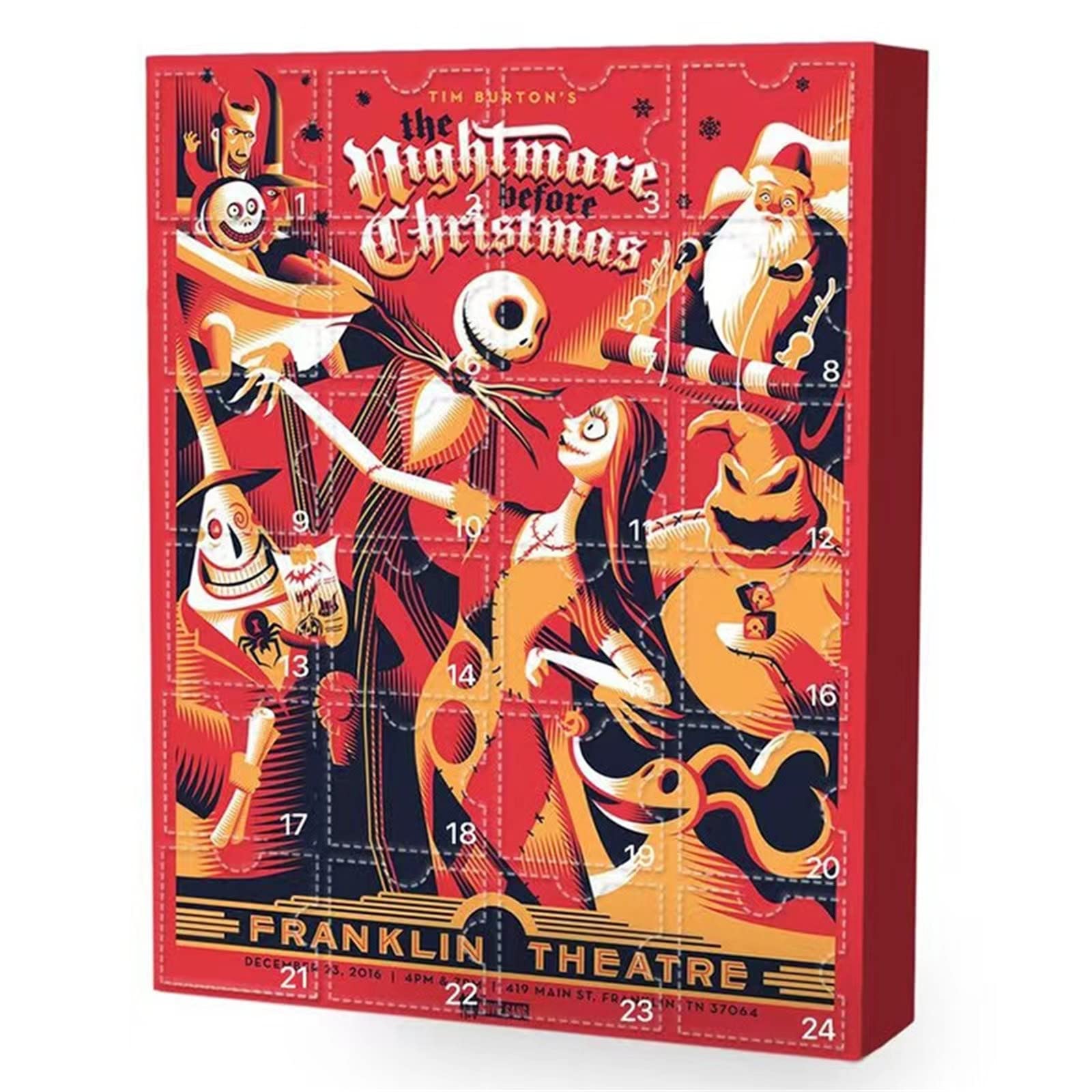 Halloween Advent Calendar 2024 Contains 24 Gifts, 2024 Halloween