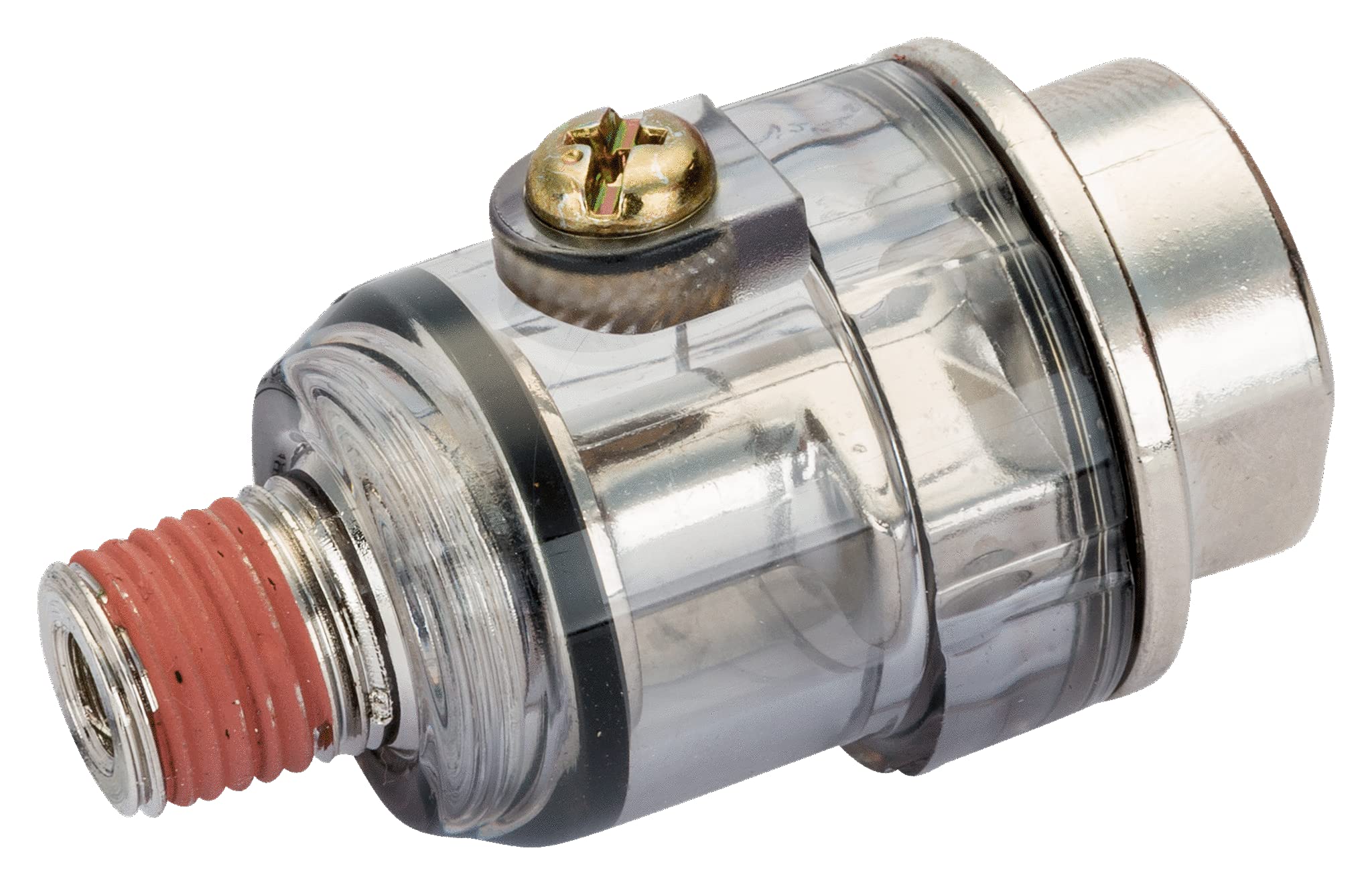 Bahco BPN251 in Line Lubricator, 0 V, Silver, 1/4-Inch