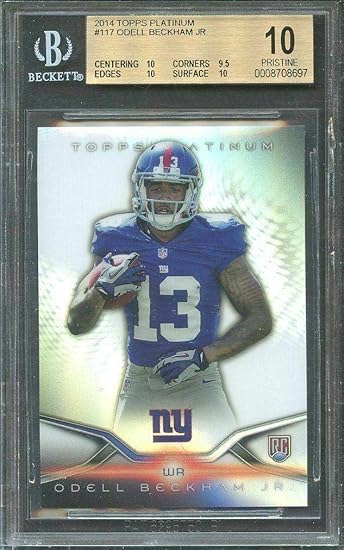 odell beckham jr platinum jersey