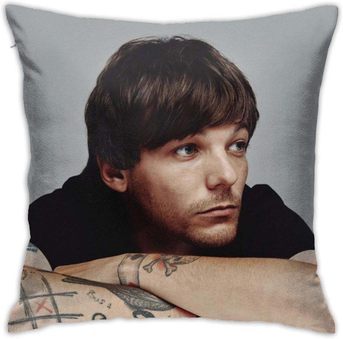 KOTHER Pillowcase Cushion Pillows Cover for Sofa Bedroom Gifts Home 18 X 18 Inch