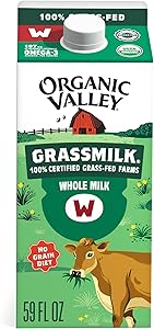 Organic Valley Grassmilk 100% Grass Fed Whole Milk, Organic, 59 fl oz