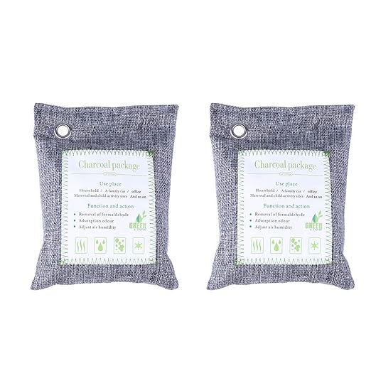 Wokee - 2 ambientadores de carbón Activo de bambú, ambientadores ...