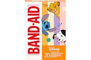 BAND-AID Brand Adhesive Children's Bandages for Minor Cuts & Scrapes, Wound Care Featuring Classic Disney Characters, Fun Ban