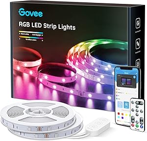 Govee 65.6ft LED Strip Lights, for Kitchen, Room