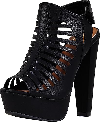 comfortable platform heels