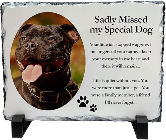 personalised dog memorial