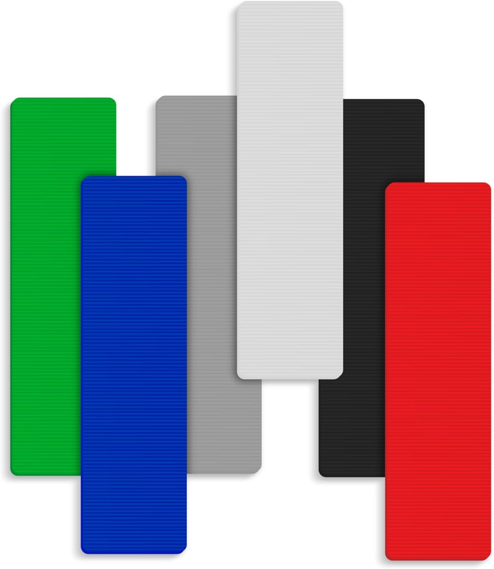 Evoges 28mm x 100mm Glazing Packers 1-6mm Mixed Pack 1000