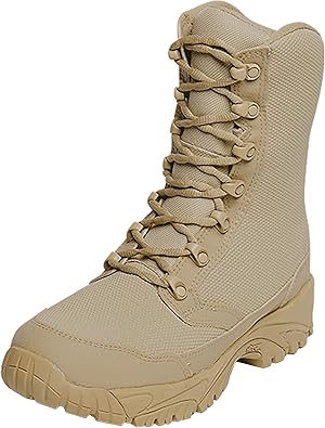 tan combat boots