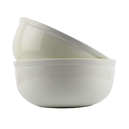 Homray Exotic Microwave Safe & Unbreakable Round Serving Bowls(Set of 2)