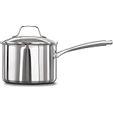 Calphalon Classic Stainless Steel 3.5-Quart Sauce Pan with Cover