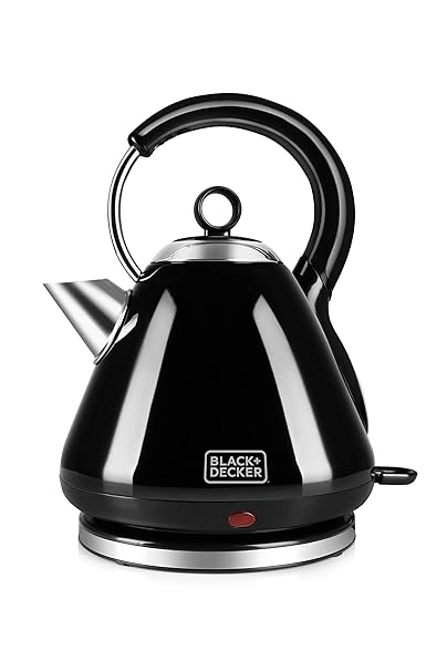 Black+Decker BXKE1704IN 3000 Watt 1.7 Liter Electric Kettles (Black)