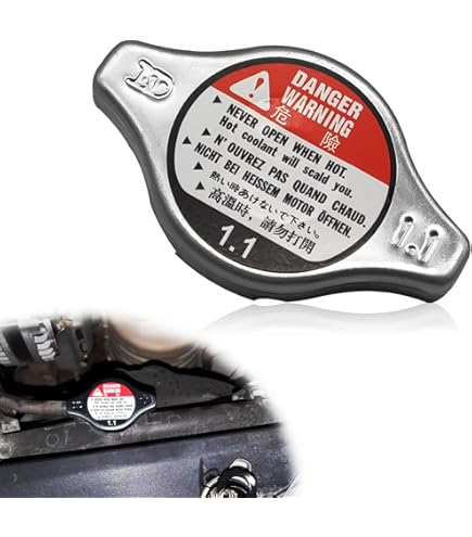 Universal Radiator Coolant Expansion Tank Cap - Fits Honda, Hyundai, Nissan, Toyota 8 thumbnail image