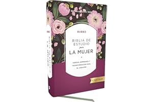 RVR60 Biblia de estudio para la mujer, Tapa dura, Interior a color, Comfort Print: Verdad, esperanza y transformación para el