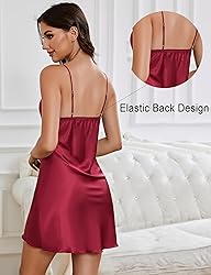 Marvmys Womens Satin Lingerie Sleepwear Silk