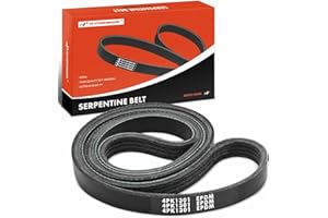 A-Premium Engine Serpentine Drive Belt Compatible with Ford, Lincoln & Nissan Cars - Escape 2023, Focus 2012-2018, EcoSport 2
