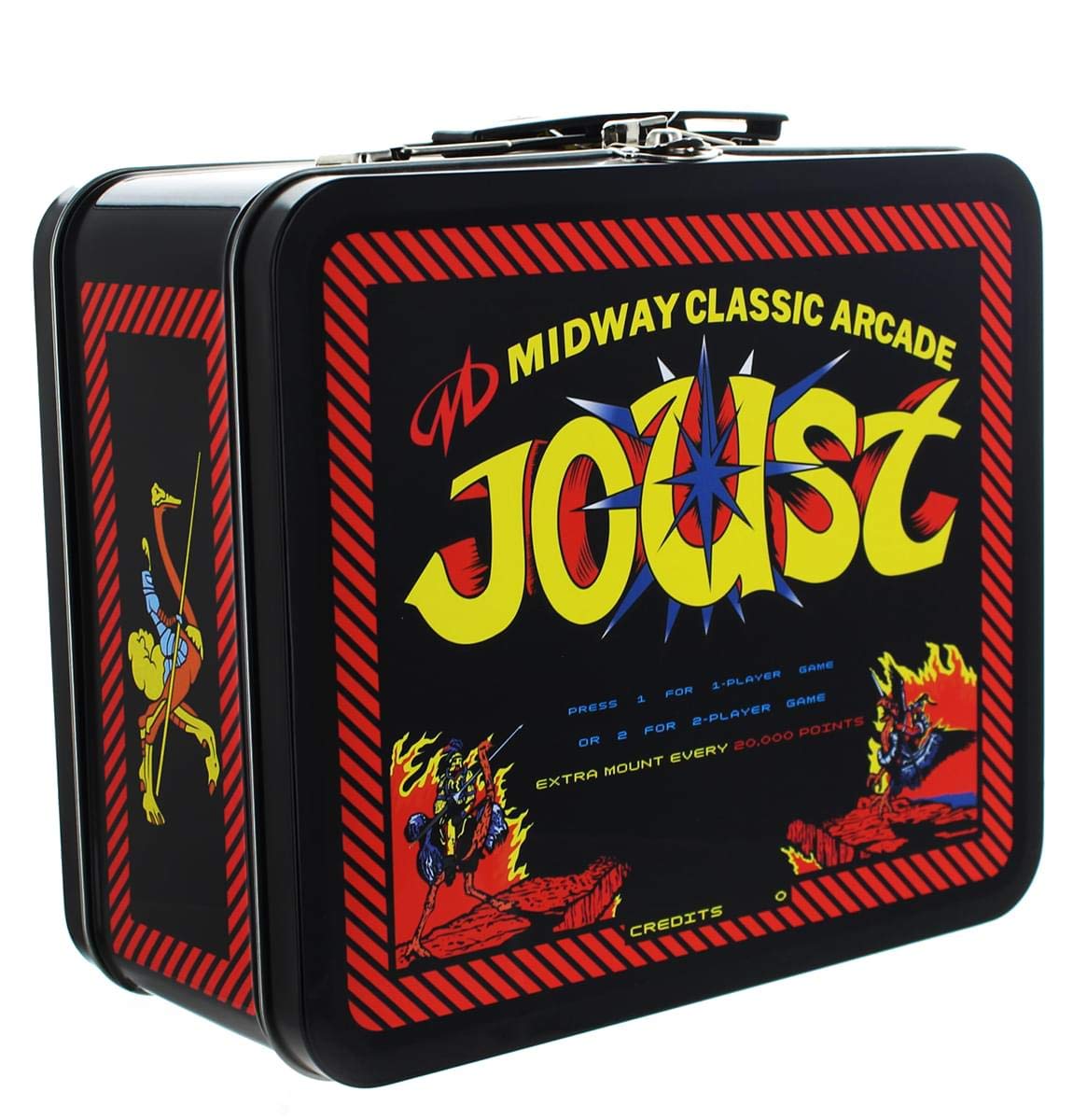 Video Games Midway Classic Arcade Tin Lunch Box, Joust