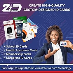 2ID Fargo DTC1250e Single-Sided Badge Printer