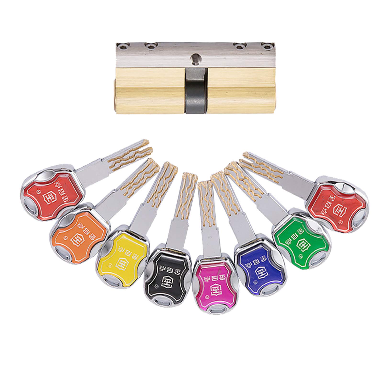 tooloflife Anti-Theft Door Lock, 8 Keys Supplied, High Security, Suitable for All Door Types