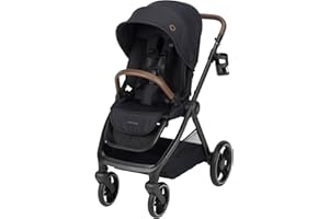Maxi-Cosi Oxford Stroller, 4 modes of use, spacious seat, compact fold, all wheel suspension, use with mico infant car seat t