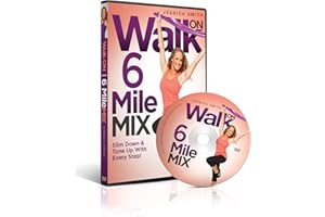 Walk On: 6 Mile Mix DVD with Jessica Smith - Workout Videos For Women, Low Impact, Cardio and Sculpting Exercise for Total Body Toning