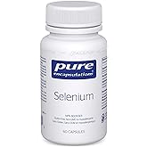 Pure Encapsulations Selenium - 200 mcg - For Healthy Cellular Function & Antioxidant Defenses - Mineral Supplement - Vegan & 