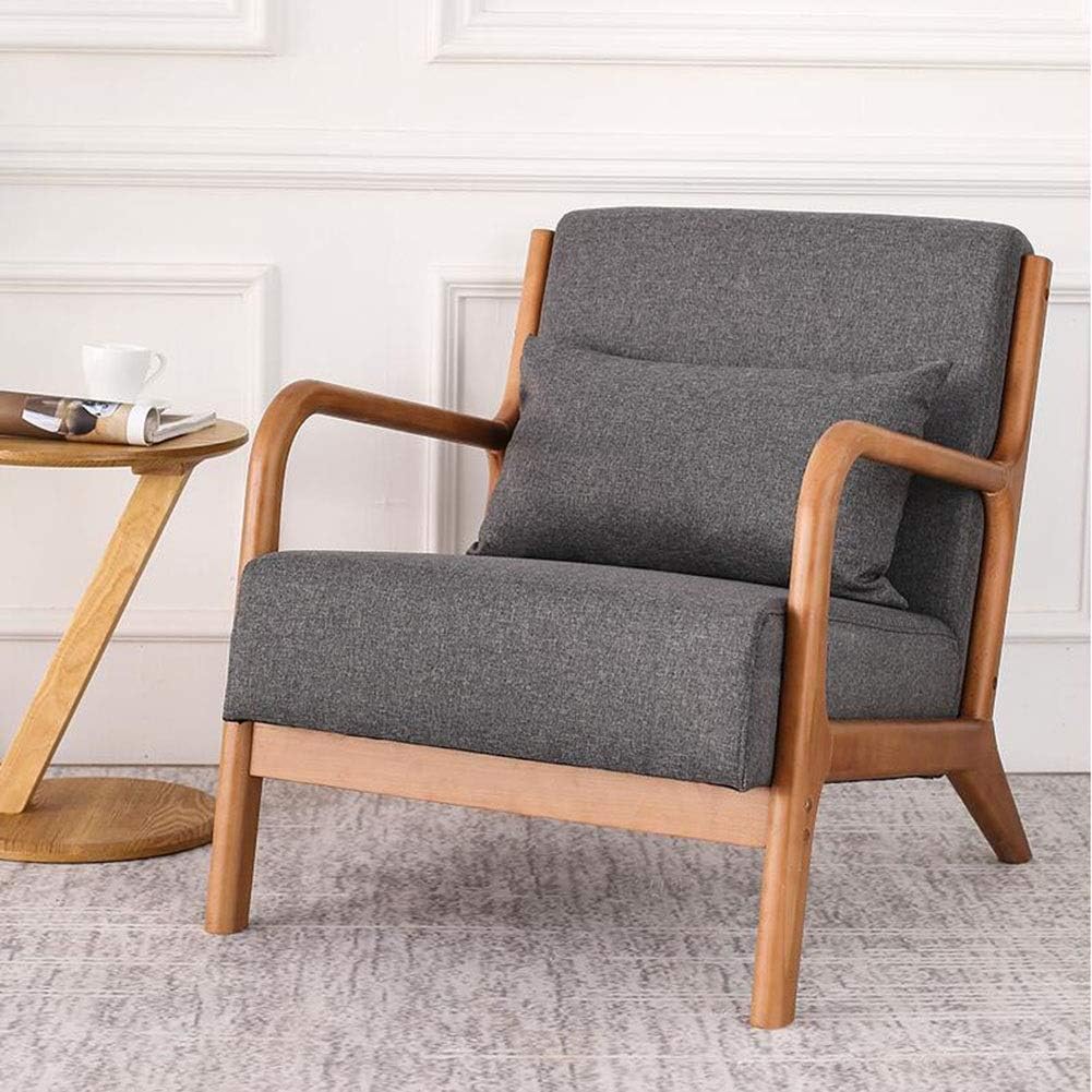 Lounge Arm Chair Mid Century Modern Accent Chair Wood Frame Armchair For Reception Living Room Bedroom Stools Color T12 Amazon Ca Home Kitchen