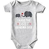 Acwssit Love Nana Papa Baby Boy Clothes Unisex Funny Baby Girl Baby Bodysuit 0-3 months