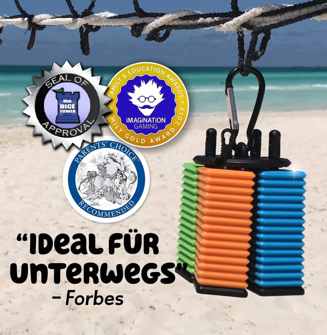 Big Potato - OK Play - Preisgekröntes Spiel für Familie und Freunde | Für 2-4 Spieler, perfekt fürs Restaurant, Ausflüge und zum Spielen unterwegs | Leichtes Strategiespiel 8