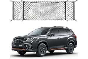 OMOCYRA Cargo Trunk Net Compatible with Subaru Forester SK 2024 2023 2022 2021 2020 2019 2018 2017 2016 2015 2014 2013 2012 2011 2010 2009 2008 2007 2006 2004 1998-2003 SUV Mesh Netting