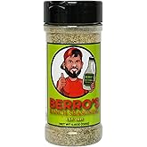 Berro's Ranch Seasoning Mix, All-Natural Ranch Seasoning, Perfect for: Dressing, Salads, Wings, Dips, Pizza, Burgers, Wraps, Fries, Chicken, Vegetables, Restaurant Style, Buttermilk. Made in USA. 4.6oz