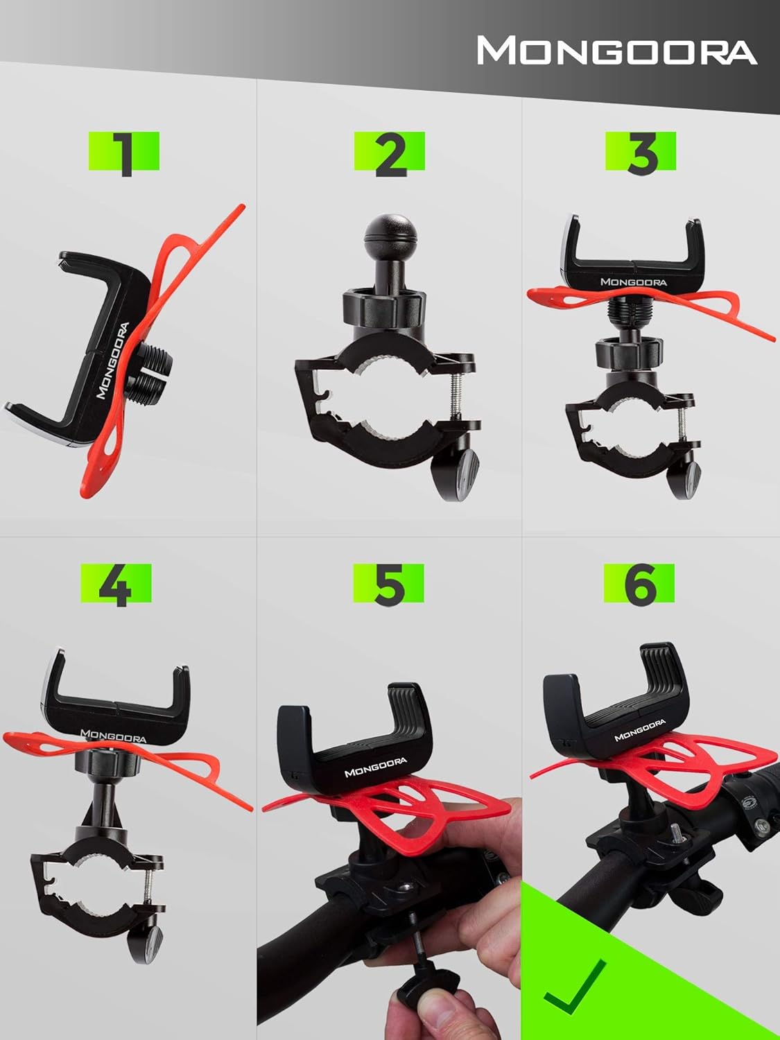 mongoora bike phone mount