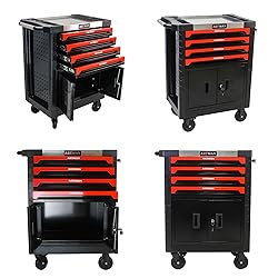 ChicFurnit Rolling Tool Trolley,Tool Storage