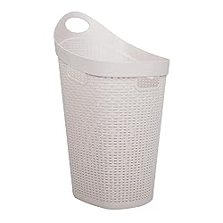 Mind Reader 60L Rolling Laundry Hamper, Clothes
