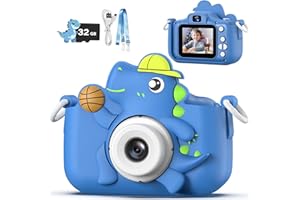 Masterbee Children's Camera Toys for Girls & Boys, 3-12 Years - 1080P HD Video Kids Digital Camera - Perfect for Christmas & 