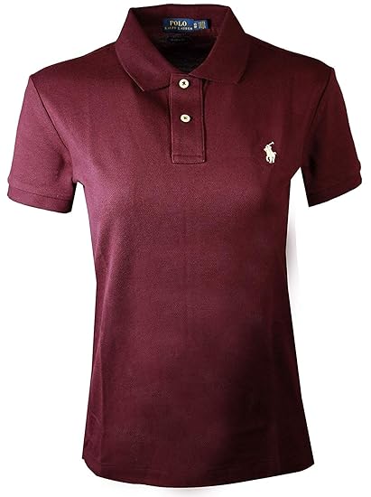 womens red ralph lauren polo shirt