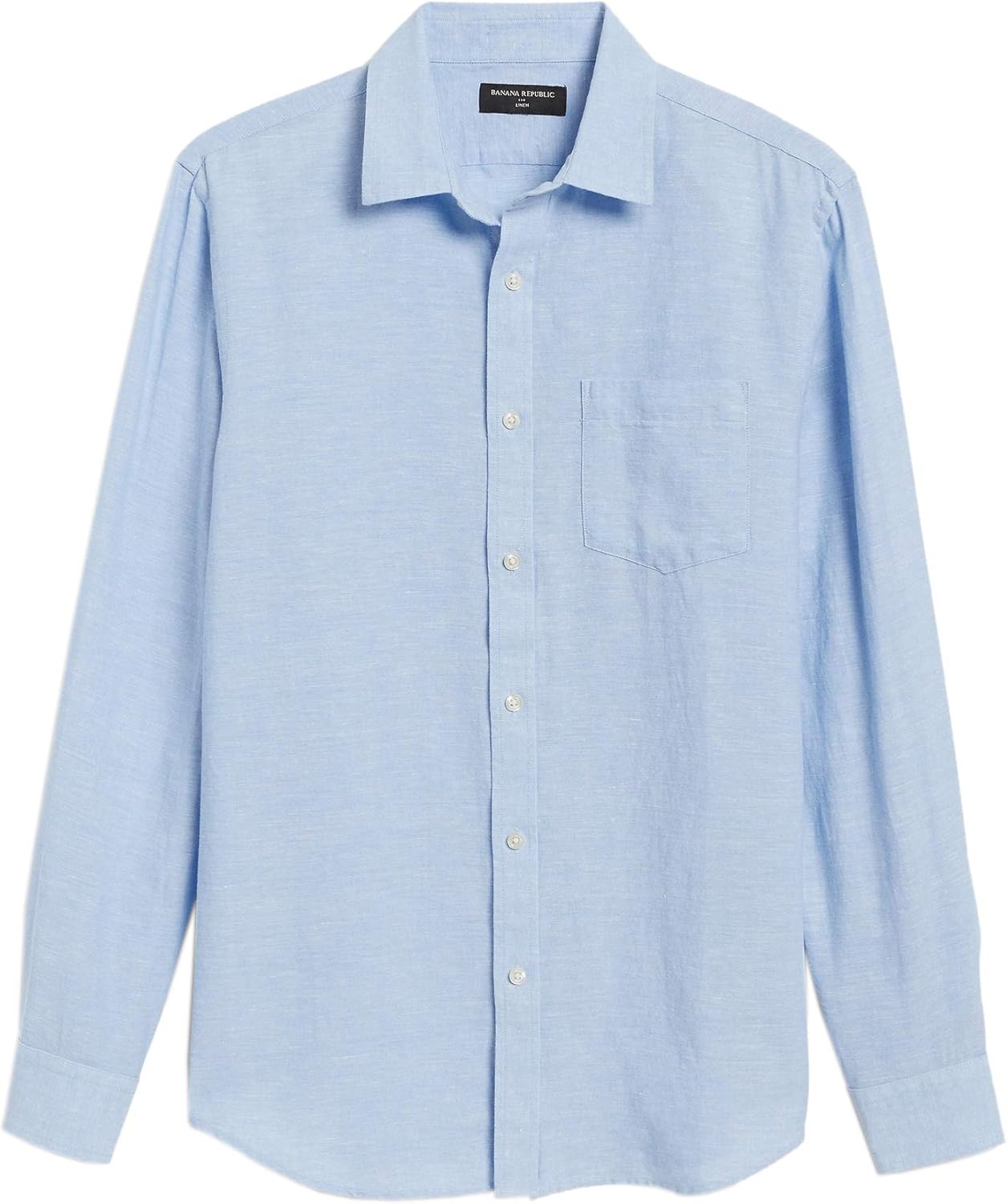 banana republic slim fit linen shirt
