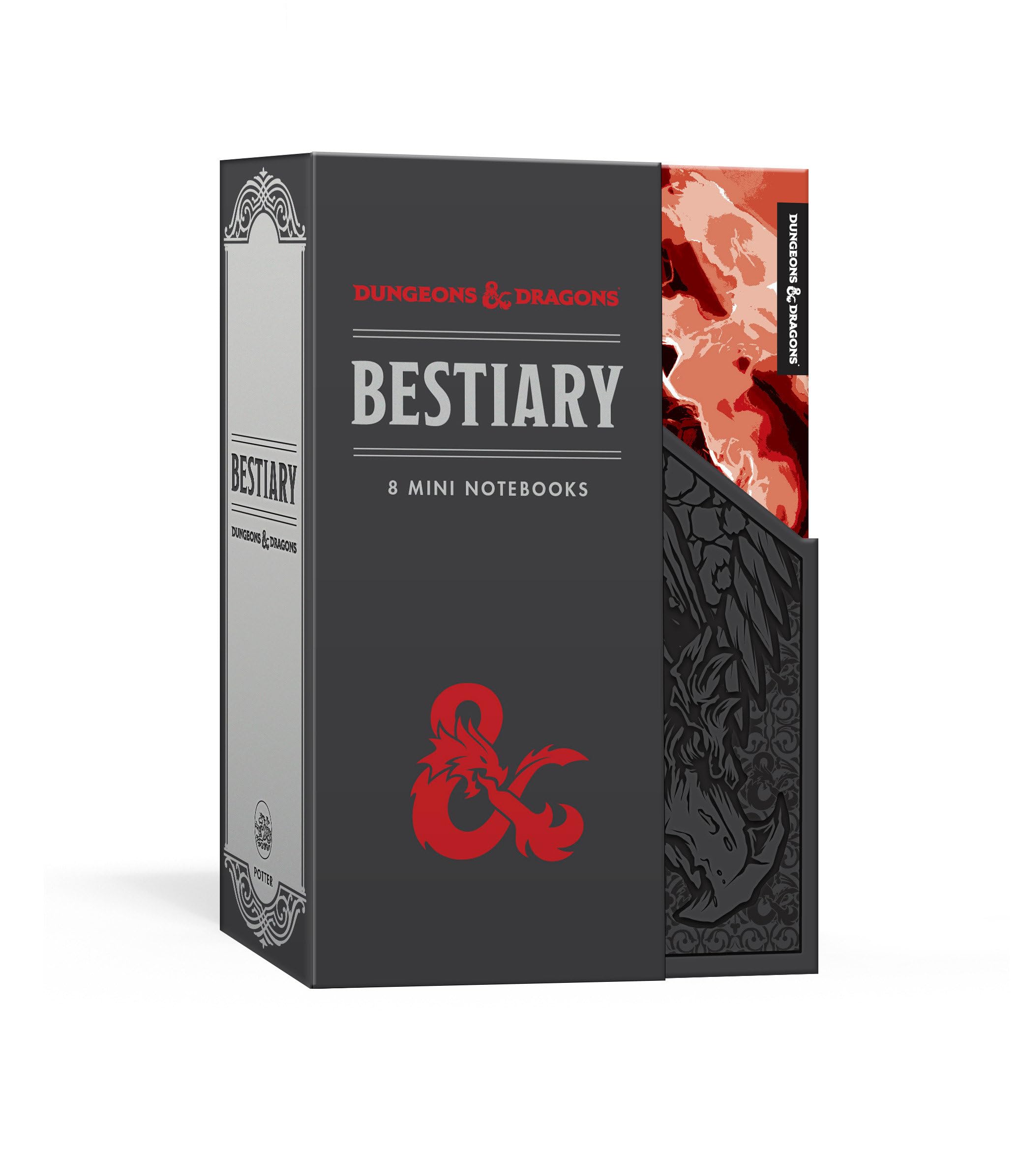 Bestiary Notebook Set (Dungeons & Dragons): 8 Mini Notebooks Oct 1, 2019