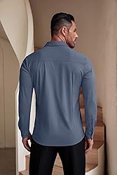 COOFANDY Men's Business Casual Dress Shirt Slim Fit