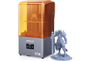 Creality Resin 3D Printer Halot-Mage 8K High Precision 10.3" Monochrome LCD MSLA UV Resin Printer with Integral Light Fast Print Dual Z-axis Rails Larger Resin Print Easy Slicing Size 8.97x5.03x9.05in