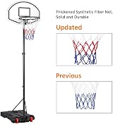 Yaheetech Free Standing Basketball Hoop Stand 1.59-2.14m Height Adjustable view 8